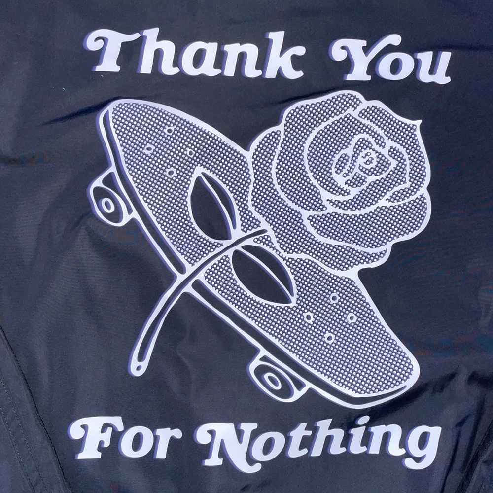 ADIDAS “ THANK YOU FOR NOTHING “ JACKET